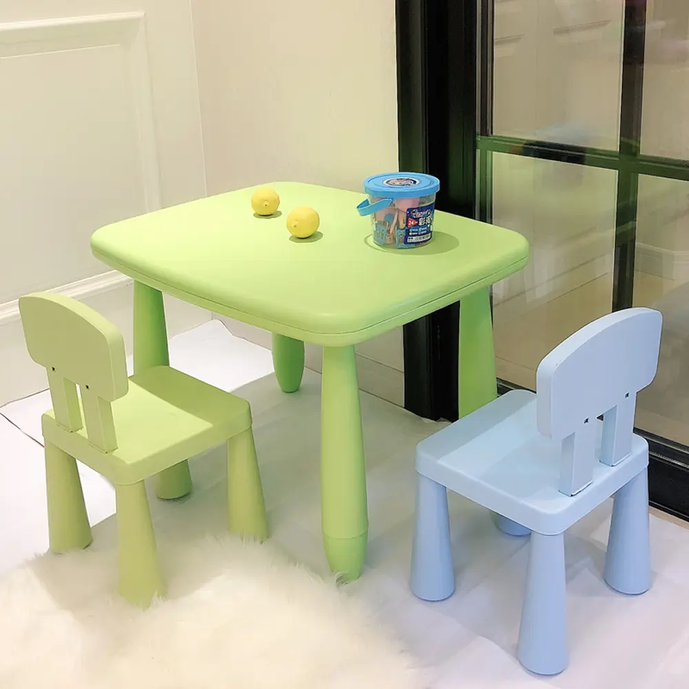 Sturdy, ergonomic kids plastic chair — an upgrade from IKEA-style chairs