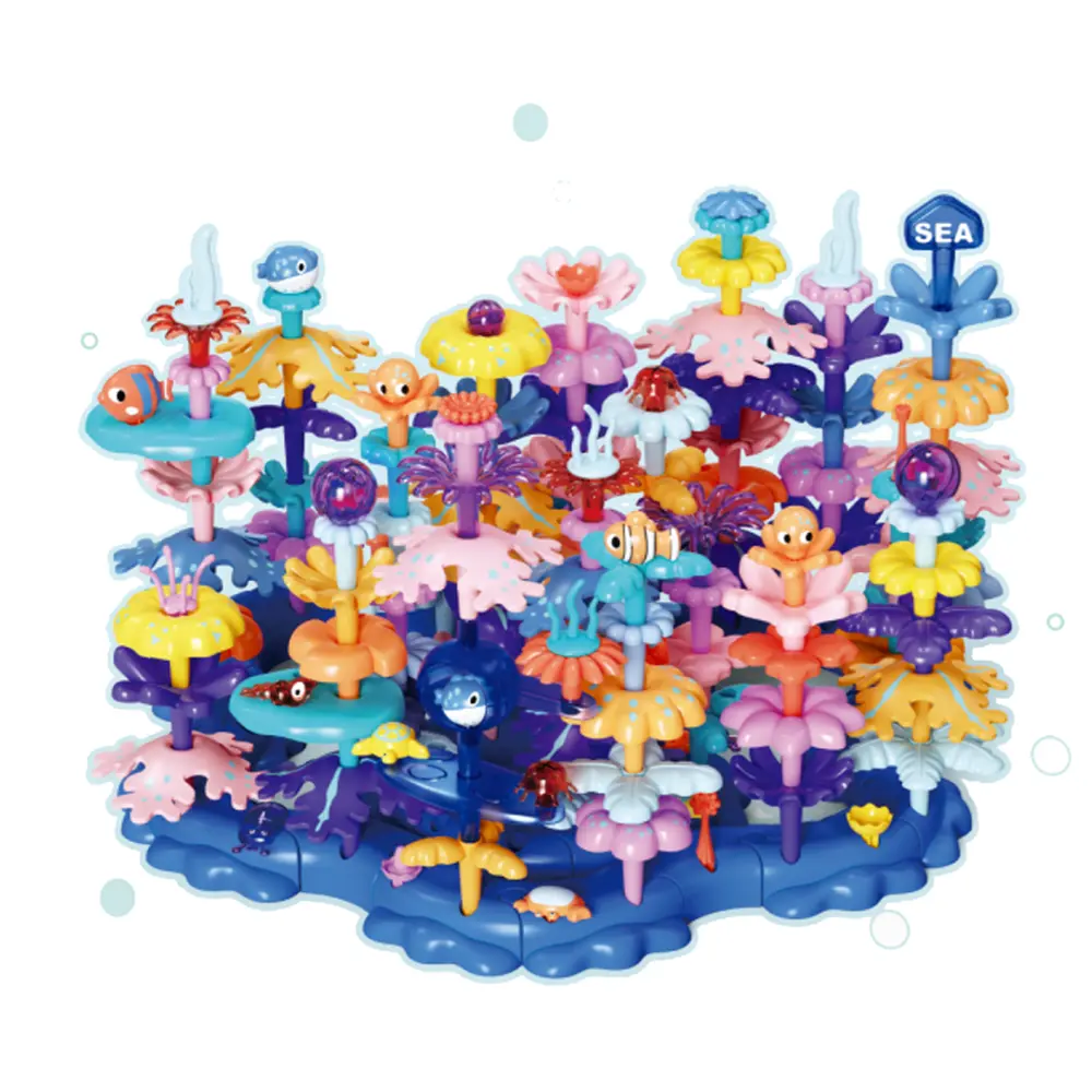 Ocean World: Coral Reef — L3 advanced marine life building toy
