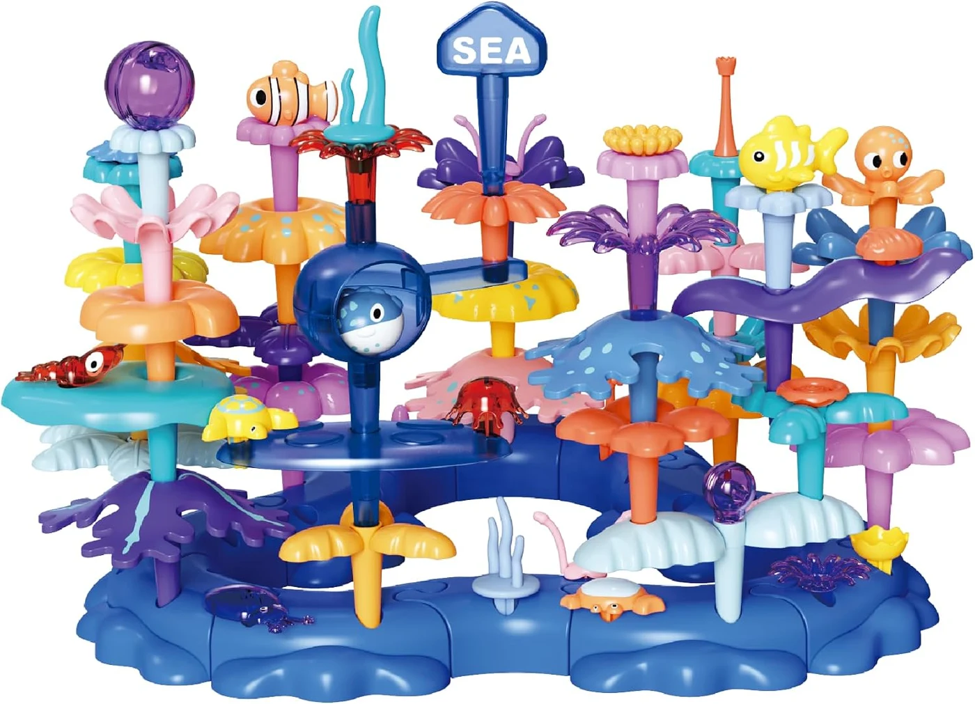 SUPUZZ 76-piece Coral Reef L2 building set