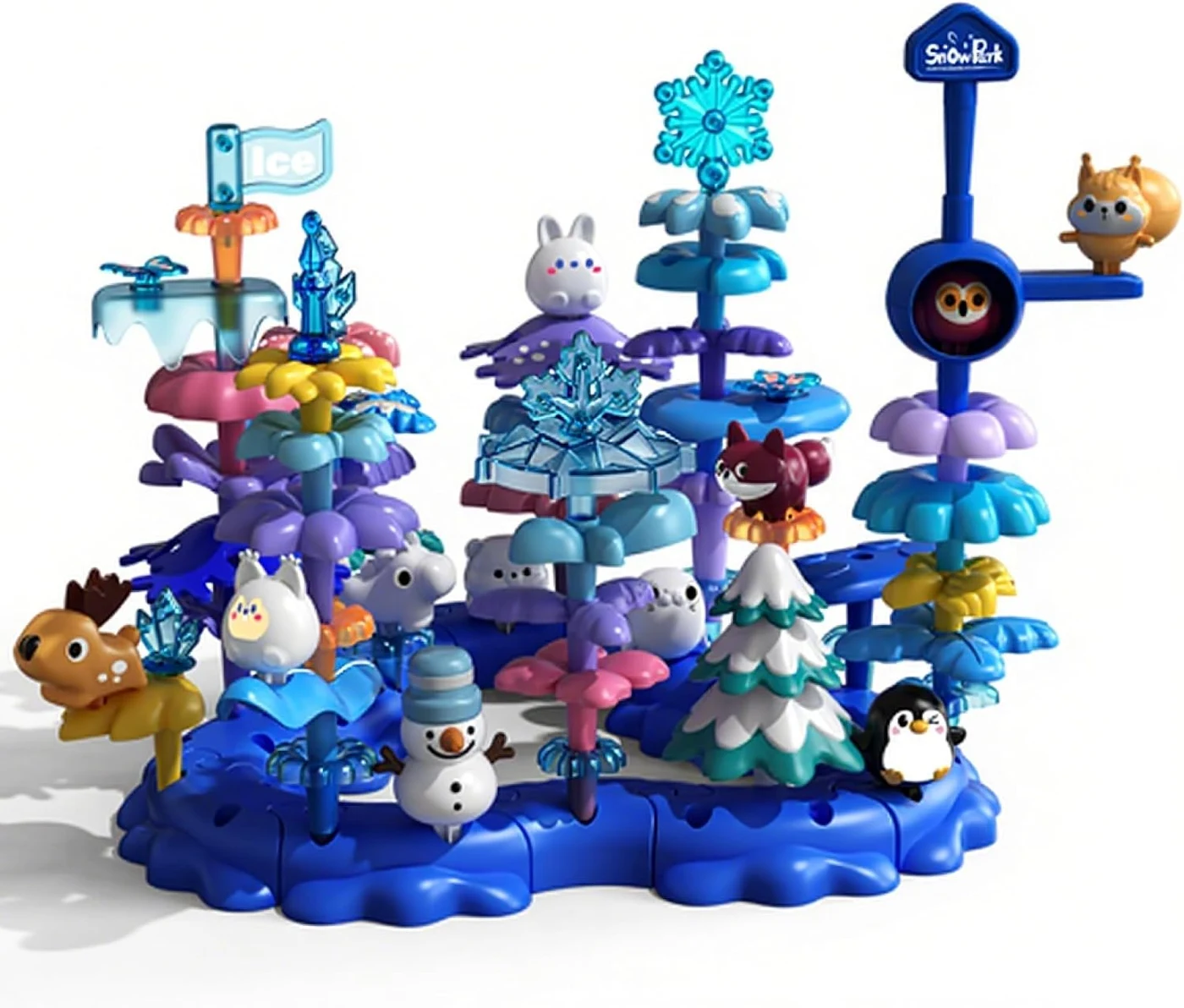 SUPUZZ 79-piece Icy World L2 building set