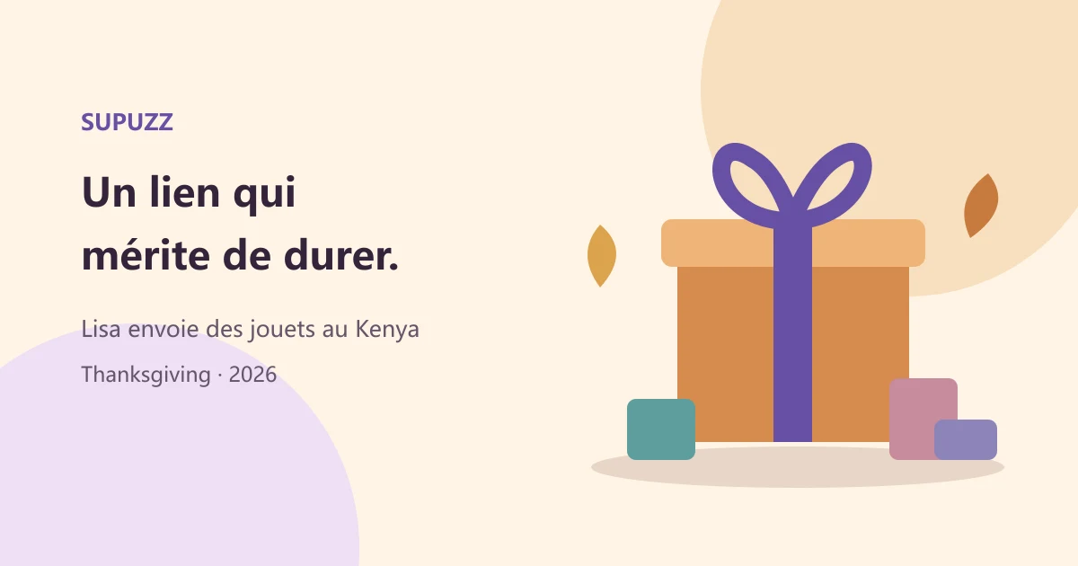 Illustration d’un paquet cadeau et de blocs colorés pour Thanksgiving